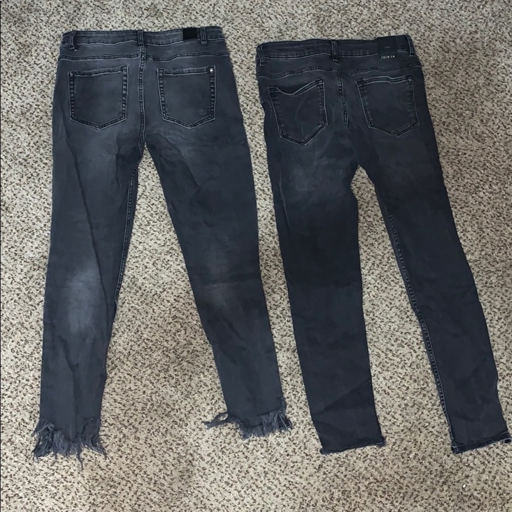 Zara black jeans bundle size 6 - Picture 2 of 2